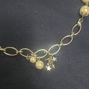 Nordstrom Silver and Cream Pearl Necklace